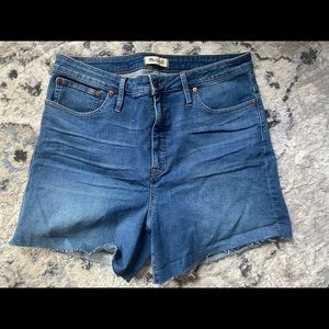 High-Rise Denim Shorts by Madewell